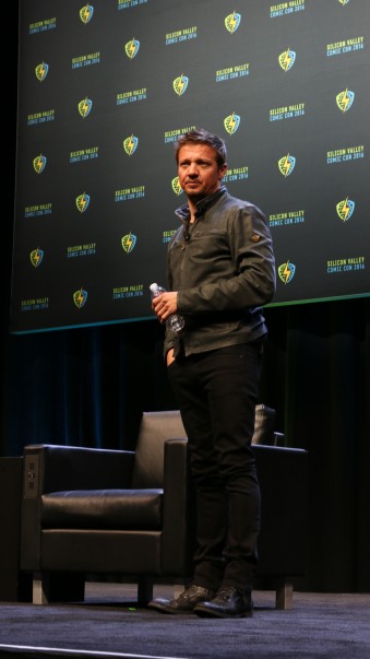 Jeremy Renner at Silicon Valley Comic Con