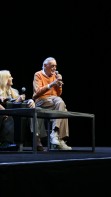Stan Lee and Steve Wozniak at Silicon Valley Comic Con