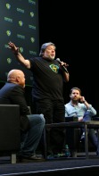 Steve Wozniak and Jon Heder at Silicon Valley Comic Con